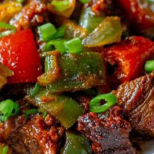 Peppered goat meat
