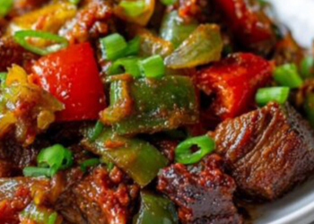 Peppered goat meat