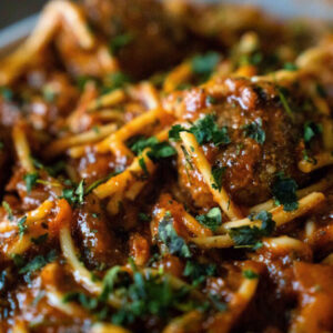 Spaghetti with Meatballs